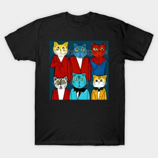 Reservoir Cats Movie Poster Artwork T-Shirt